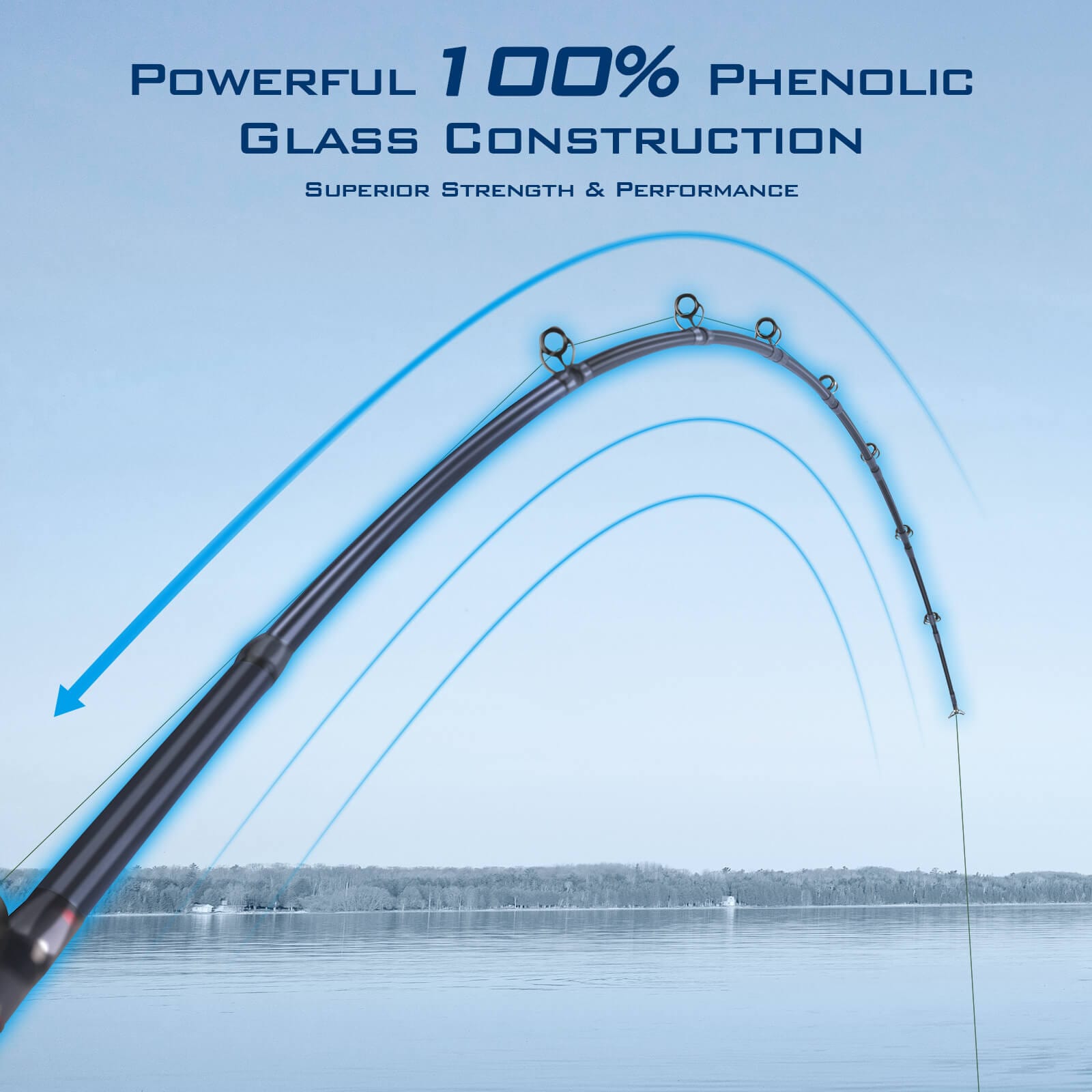 Our Chuck & Kratos composite rods are excellent all-around rods