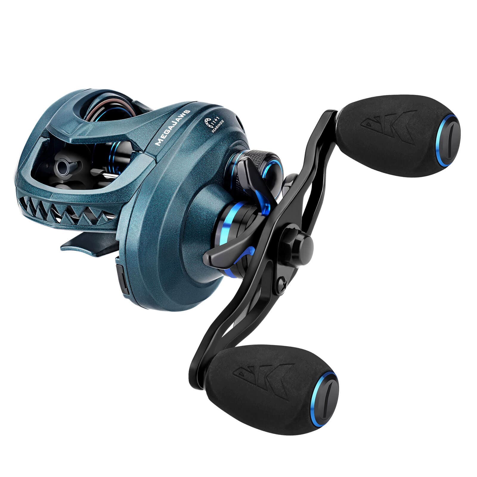 baitcaster reels that don't backlash KastKing MegaJaws Baitcasting Reels with AutoMag Dual Braking System