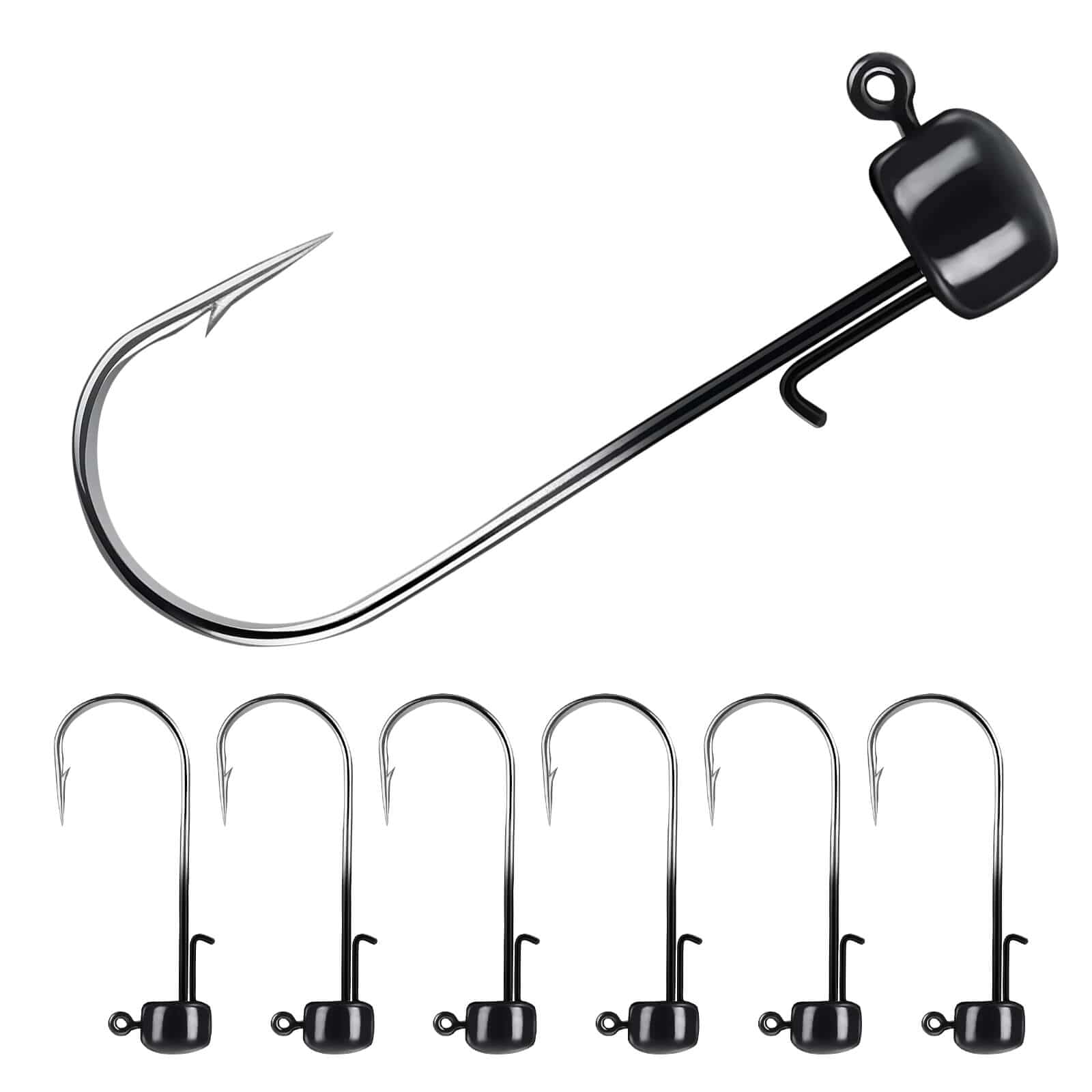MadBite 24 Pcs Ned Rig Jig Hook Kits – KastKing MadBite 24 Pcs Ned Rig Jig Hook Kits – KastKing