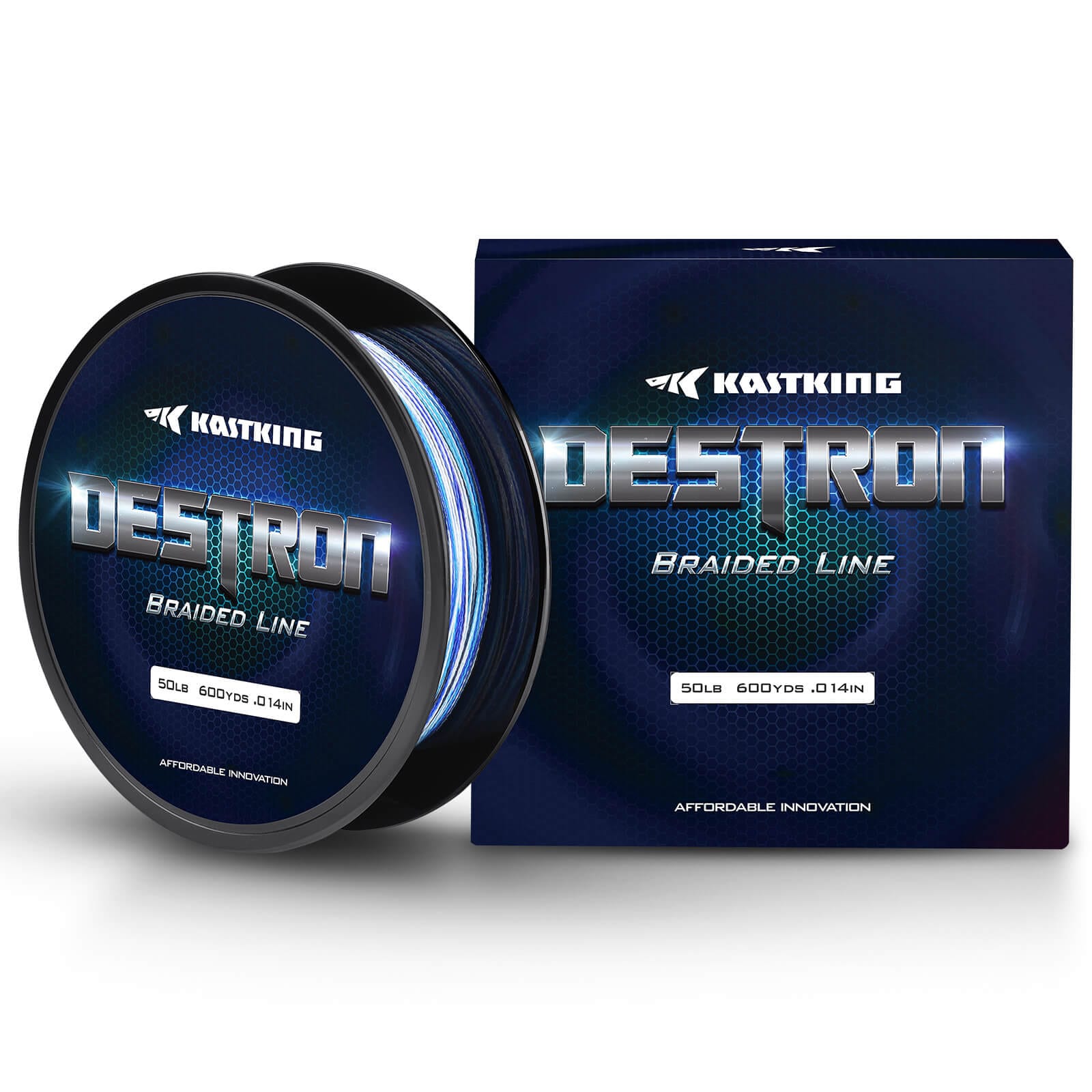 kastking kastpro braided fishing line KastKing Destron Braided Fishing Line 300 Yards Moss Green / 15 lb