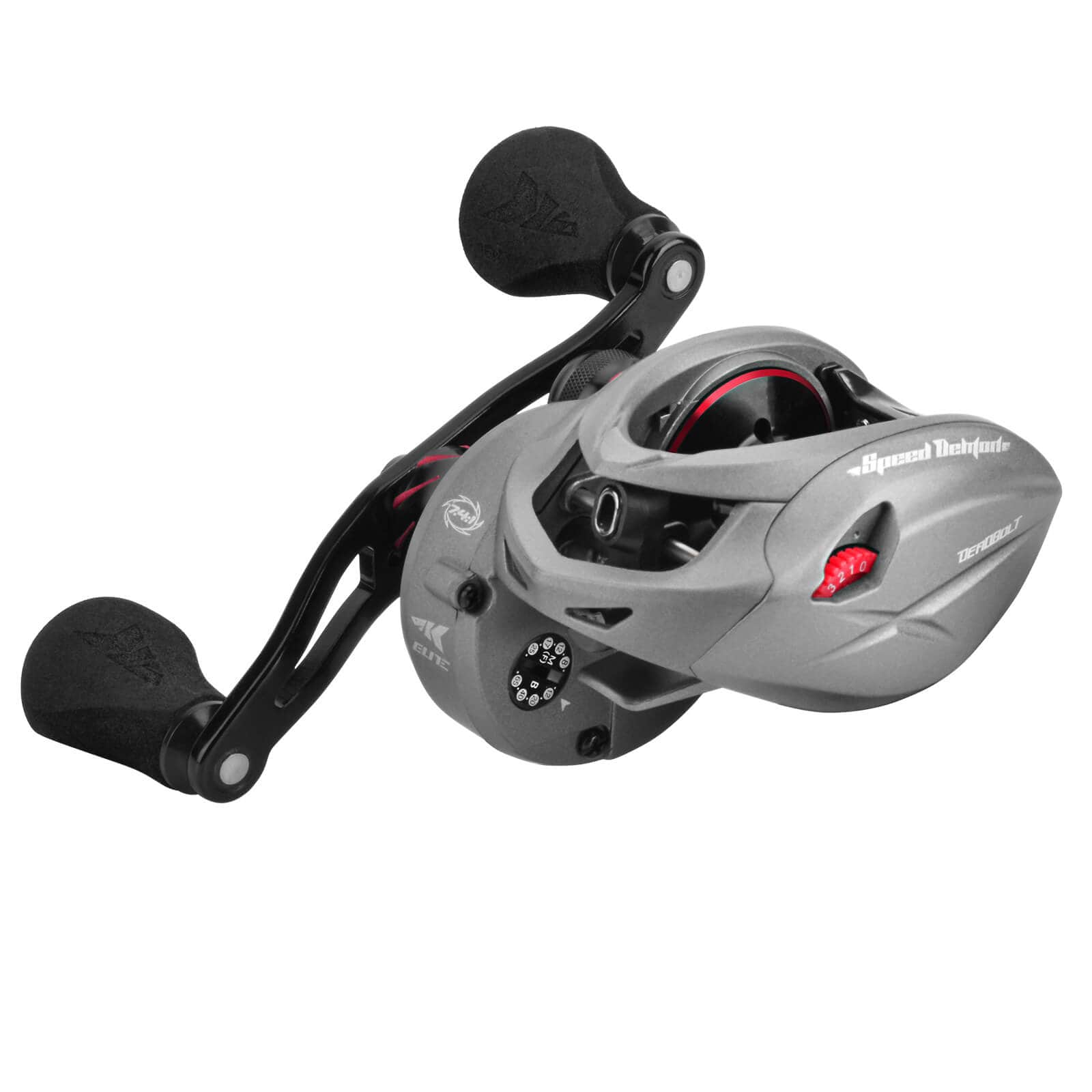 emdassdor 6001 bait caster fishing reel KastKing Speed Demon Elite Deadbolt Baitcasting Reel 7.4:1 / Left Hand