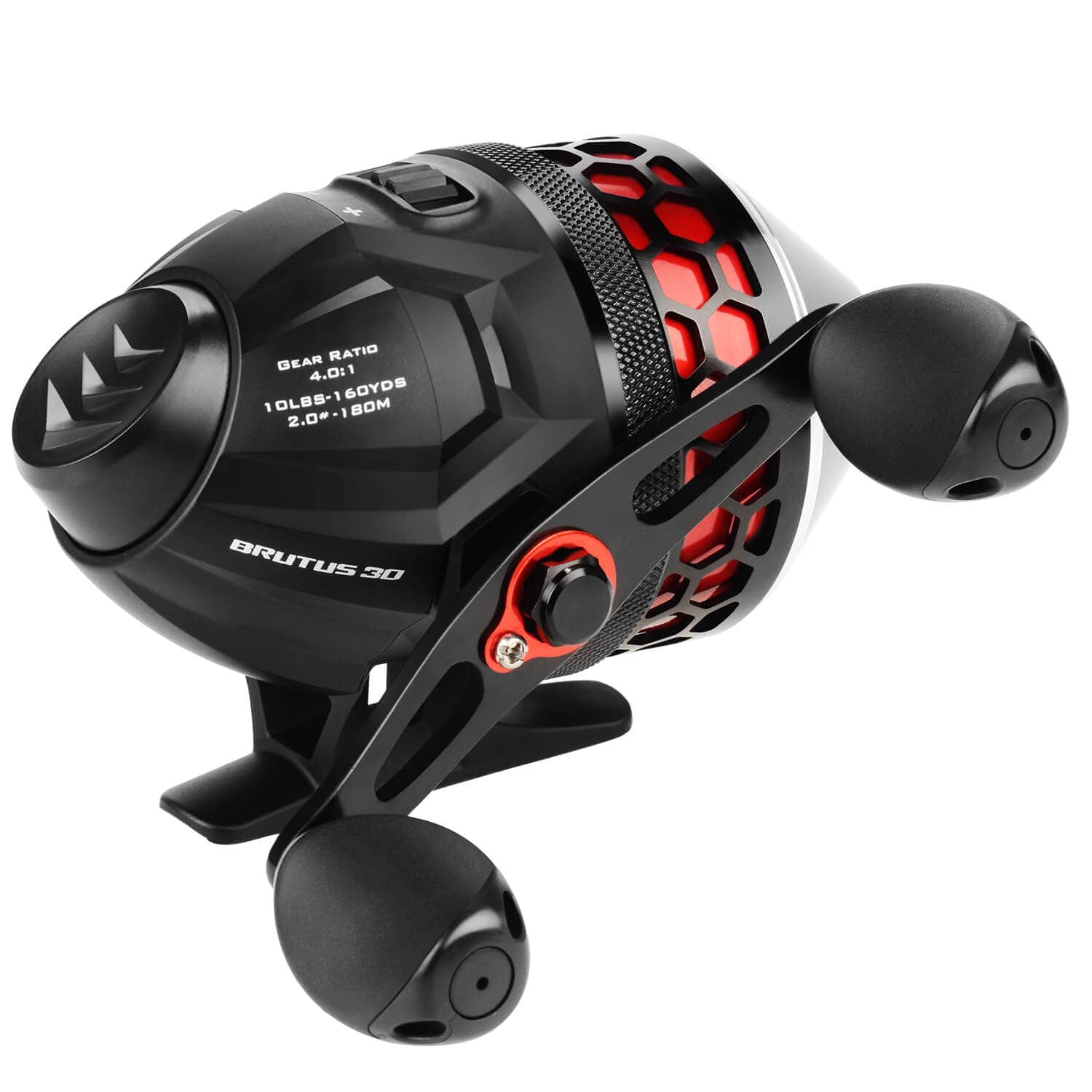 cyber monday amazon spincast fishing reels KastKing Spincast Fishing Reel,High Speed 4.0:1 Gear Ratio, Includes Monofilament Line-Brutus