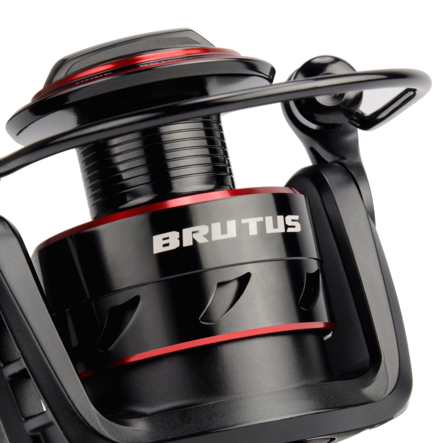 KastKing Brutus Spincast Fishing Reel, Easy to Use Push Button Casting Design, High Speed 4.0:1 Gear Ratio, 5 MaxiDur Ball Bearings