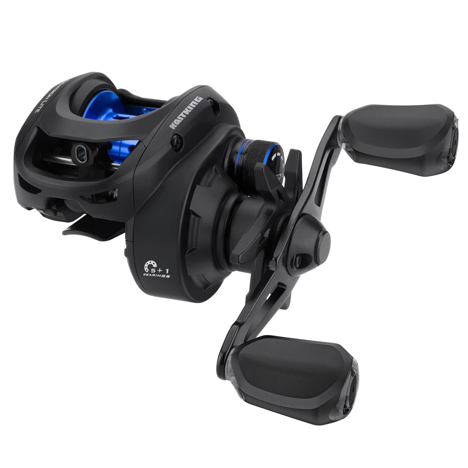 baitcast caster reels KastKing Centron Lite Baitcasting Reel Black / 7.1:1 / Left Handed