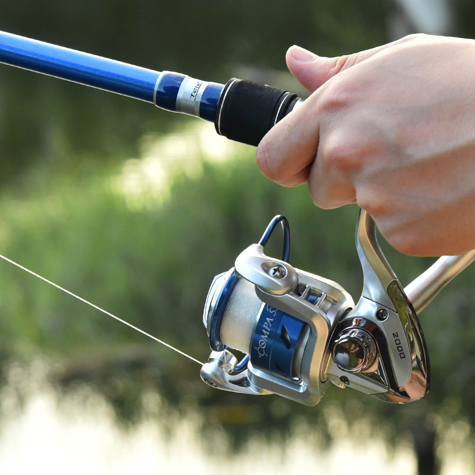 Fiberglass Fishing Rod, Fishing Kit, Retractable Portable Fishing