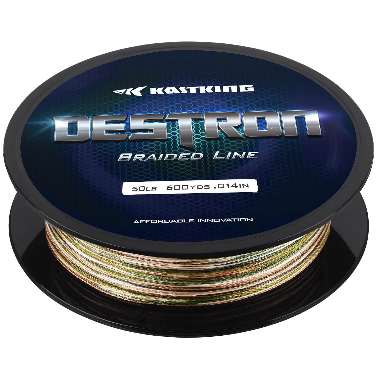  KastKing Superpower Braided Fishing Line,Low-Vis Gray,6 LB,327  Yds : Sports & Outdoors