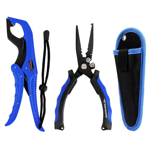 KastKing Intimidator Fishing Pliers Combo with Floating Lip Grip