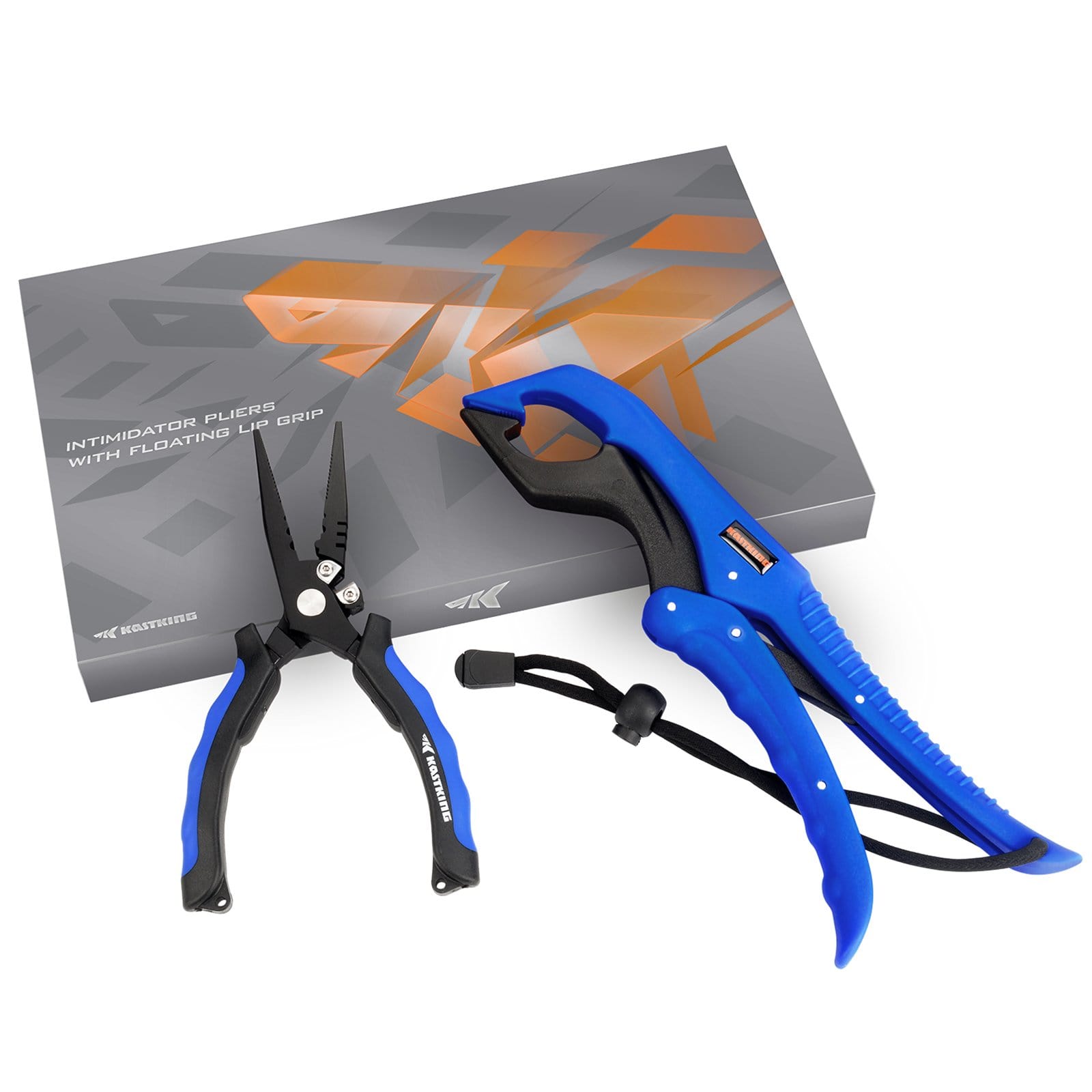 KastKing Fishing Pliers, Fish Lip Gripper or Fish Scale Combo