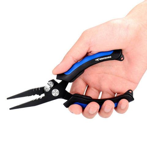 KastKing Intimidator Fishing Pliers Combo with Floating Lip Grip
