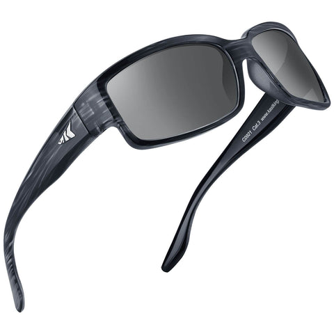 Electric Knoxville Sport Sunglasses - Matte Black/Grey Polarized