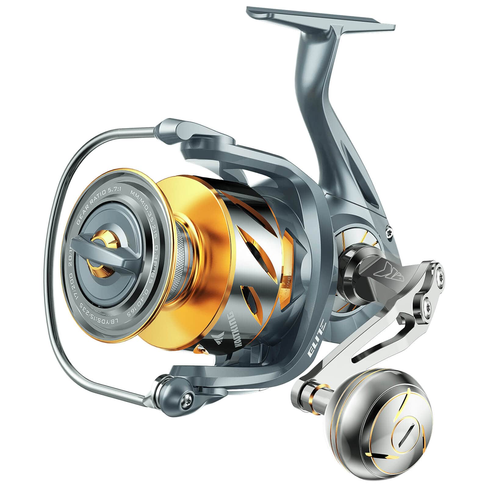 KastKing Kapstan Elite & Kong Saltwater Spinning Reel Combo (Pre-Order) 8'0