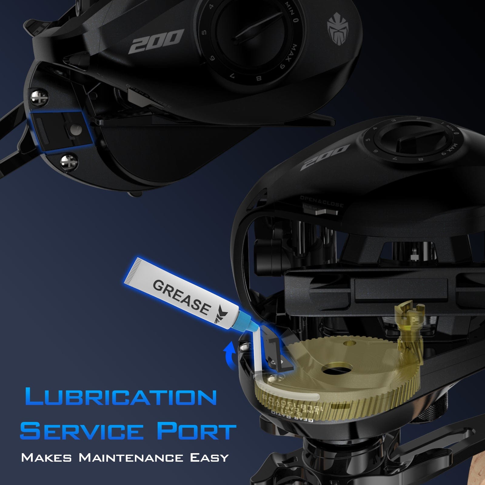 KastKing Megatron 200 Baitcasting Reel KastKing Megatron 200 Baitcasting Reel