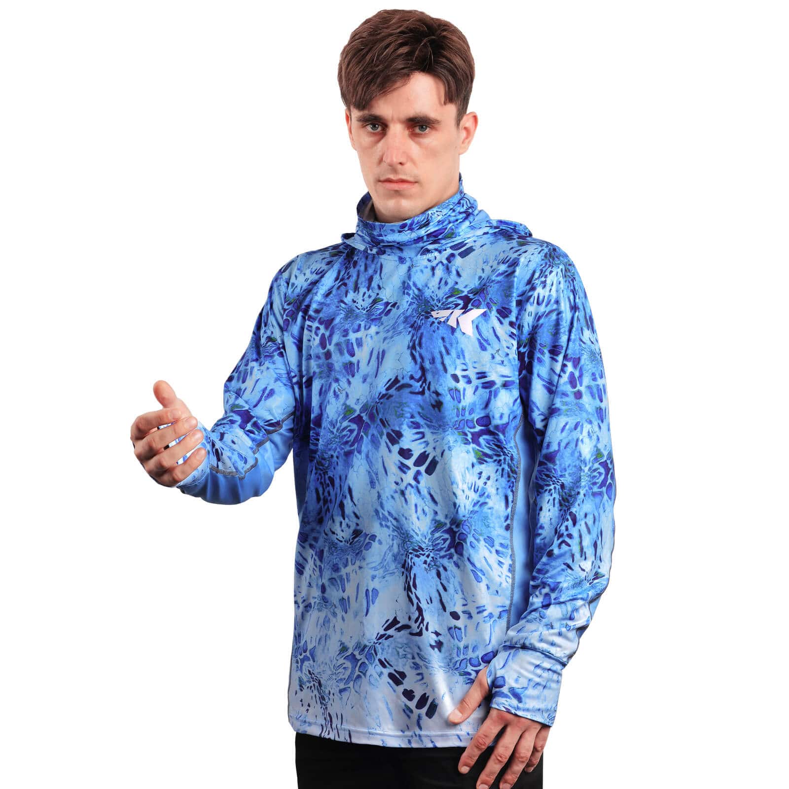 KastKing Men's Long Sleeve Fishing Shirt (With Neck Gaiter) 2022 New
