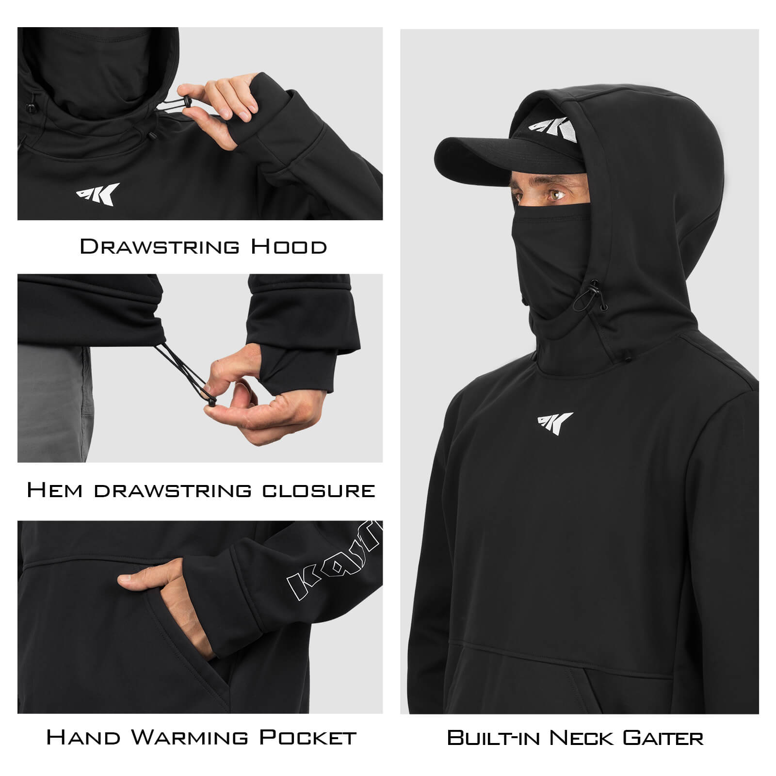 KastKing Mountain Mist Hoodie with Built