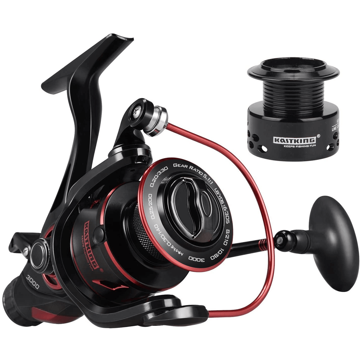 KastKing Sharky Baitfeeder III Spinning Reel 5000 / 5.5:1
