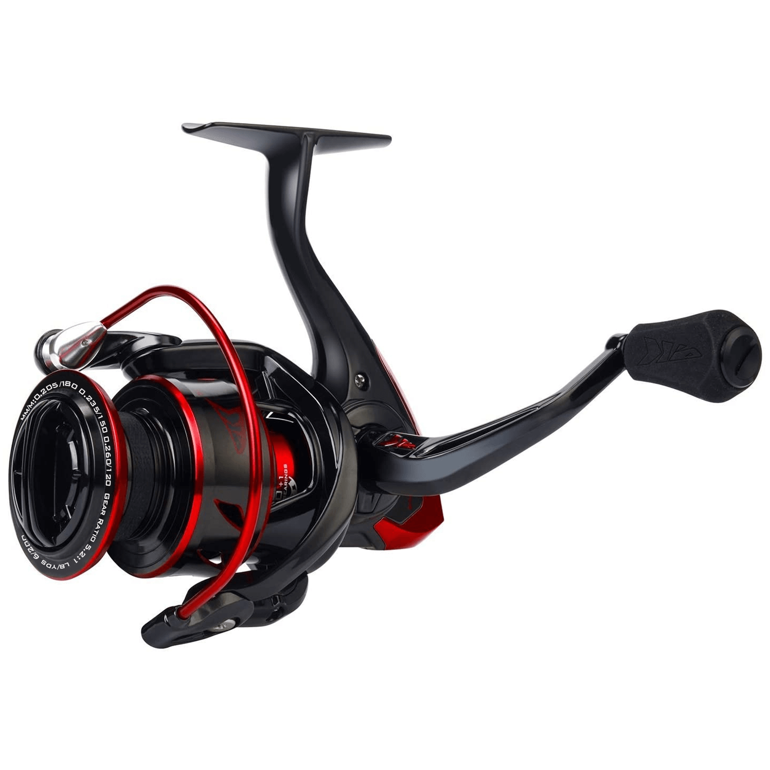 KastKing Sharky III Fishing Reel - New Spinning Reel - Carbon Fiber 39.5 lbs Max Drag - 10+1 Stainless Bb for Saltwater or Freshwater - Oversize Shaft