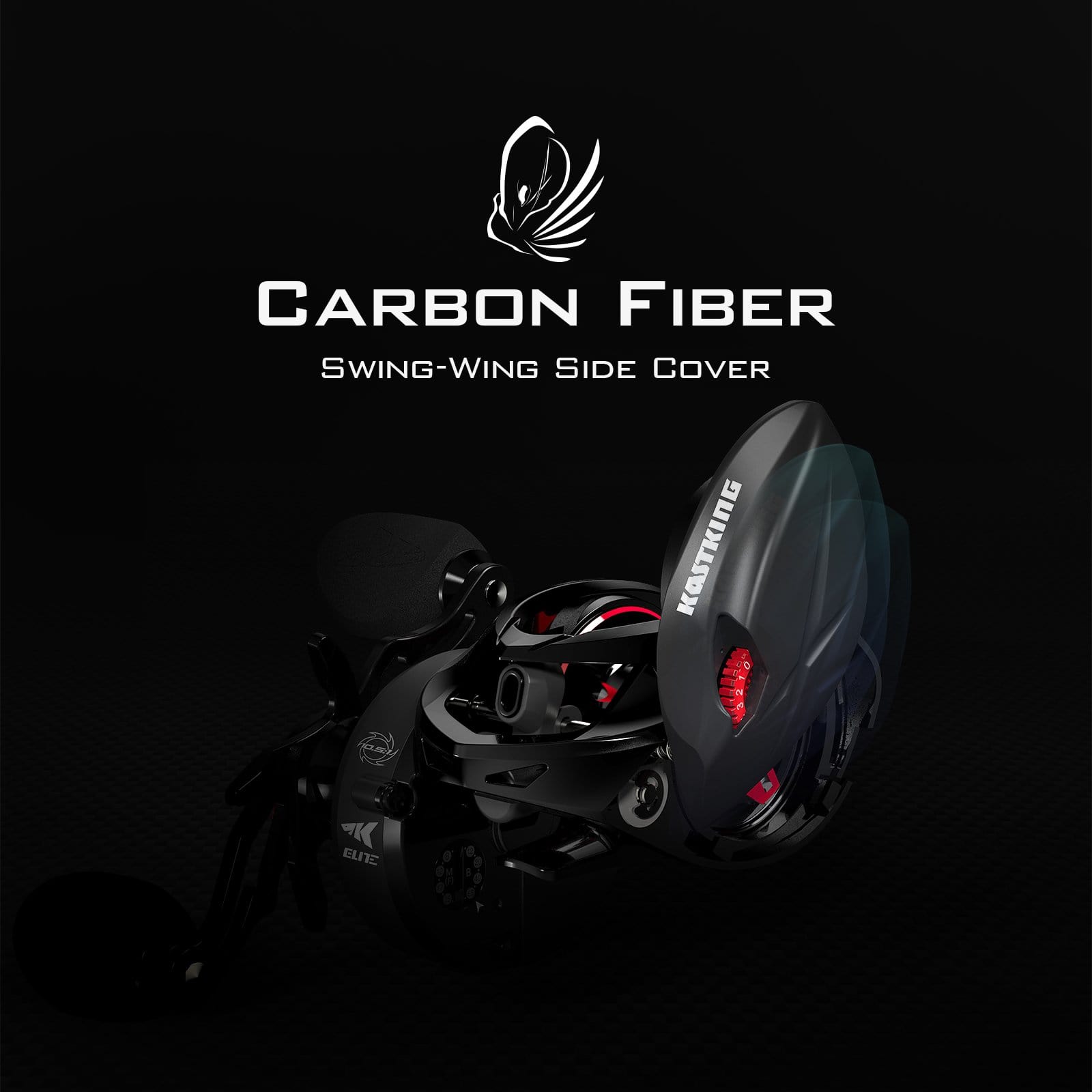 baitcasting fishing reel demon KastKing Speed Demon Elite Fishing Reel, Left Handed
