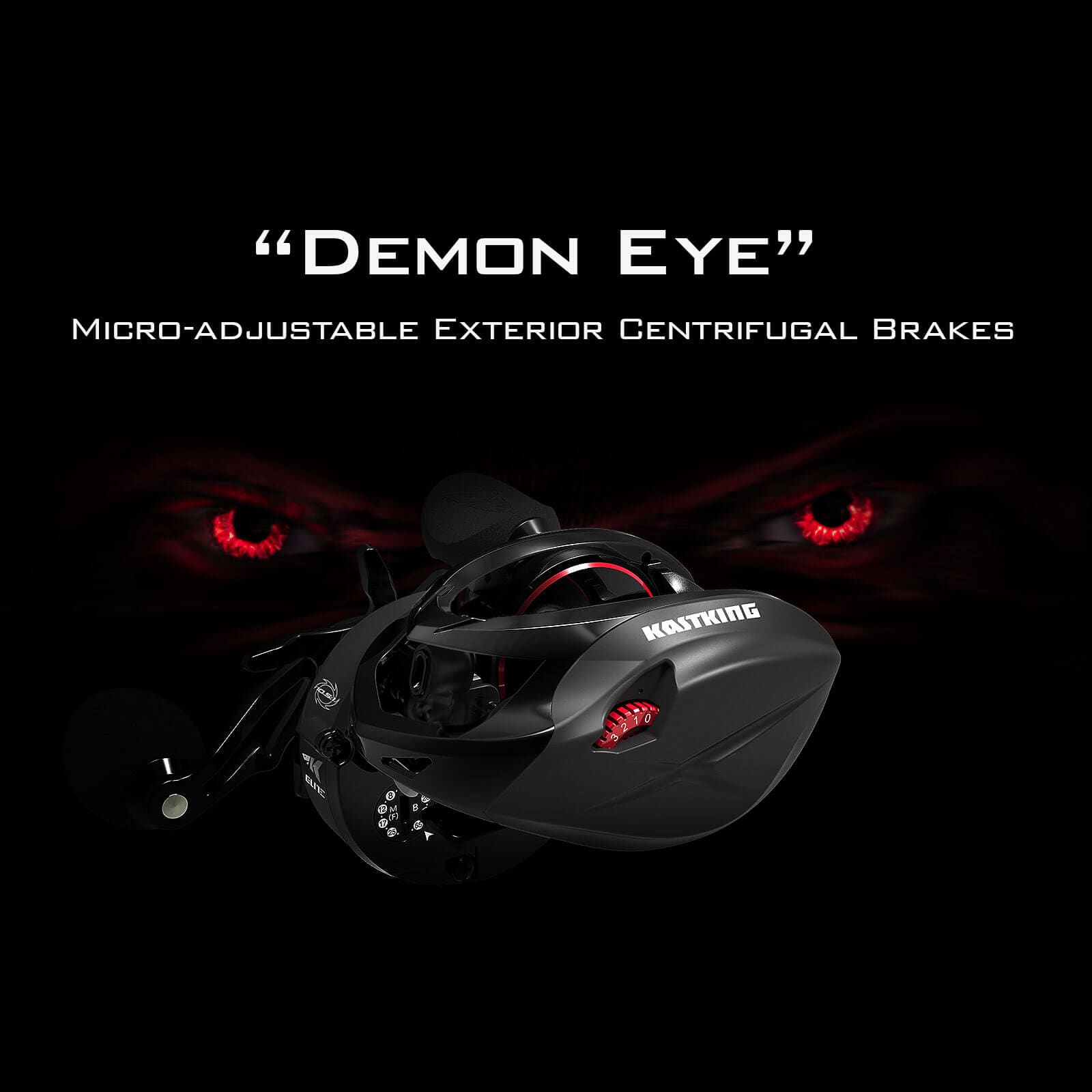 black diamond fishing reels KastKing Speed Demon Elite Fishing Reel, Left Handed