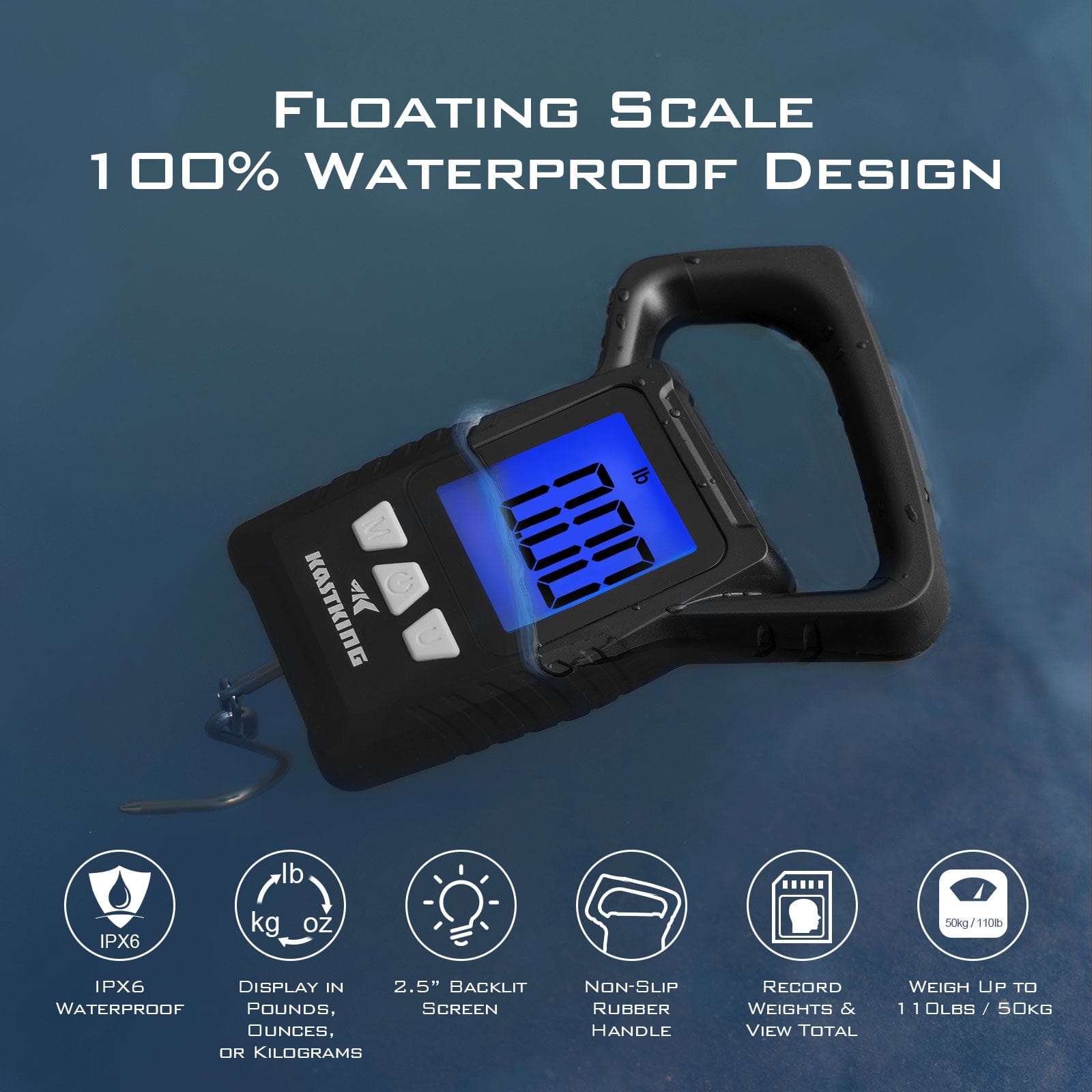 KastKing Shockwave Waterproof Digital Scale