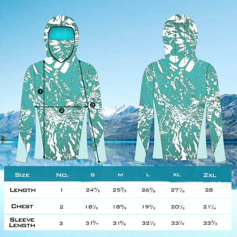 KastKing Women's Long Sleeve Fishing Shirt (With Neck Gaiter)