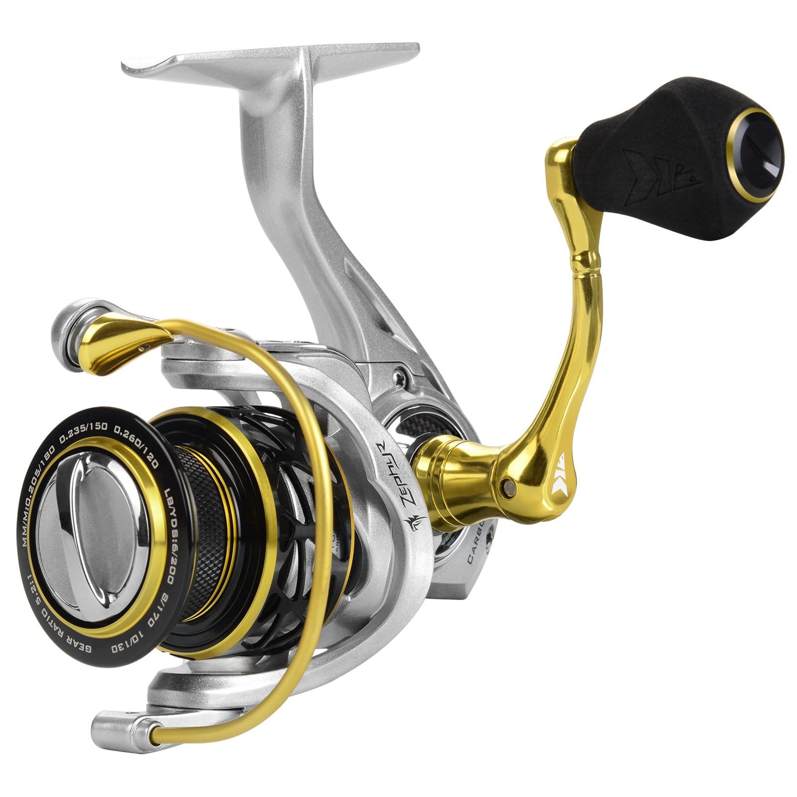 carbon fishing reel KastKing Zephyr Carbon Spinning Reel