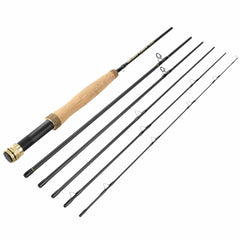 KastKing Valiant Eagle Passage Travel Fishing Rods, 4 & 6 PC Pack Rods, Spinning, Casting and Spin/Fly Models, KastFlex IM6 Graphite Blank
