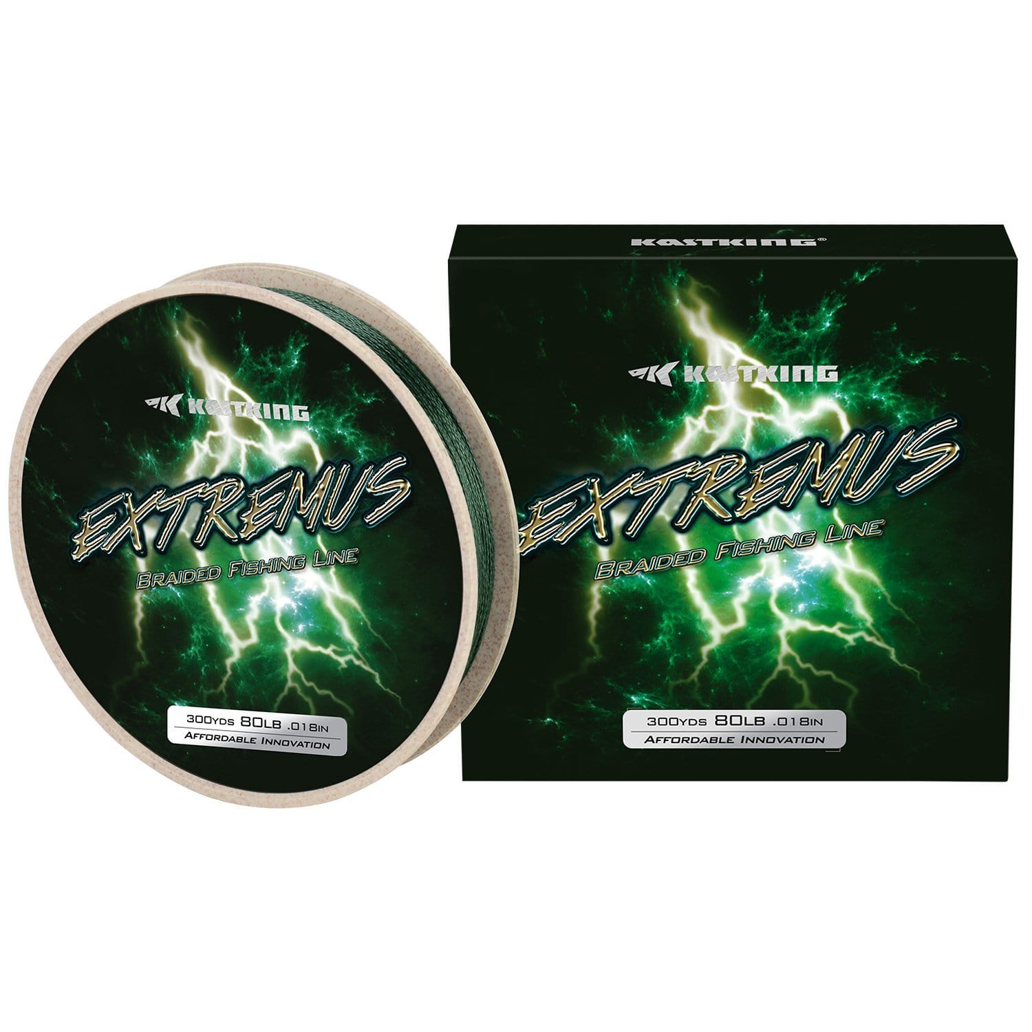 Spiderwire EZ Fishing Line (Braid/Fluorocarbon/Monofilament) 300 Yards Moss  Green 10 Pounds