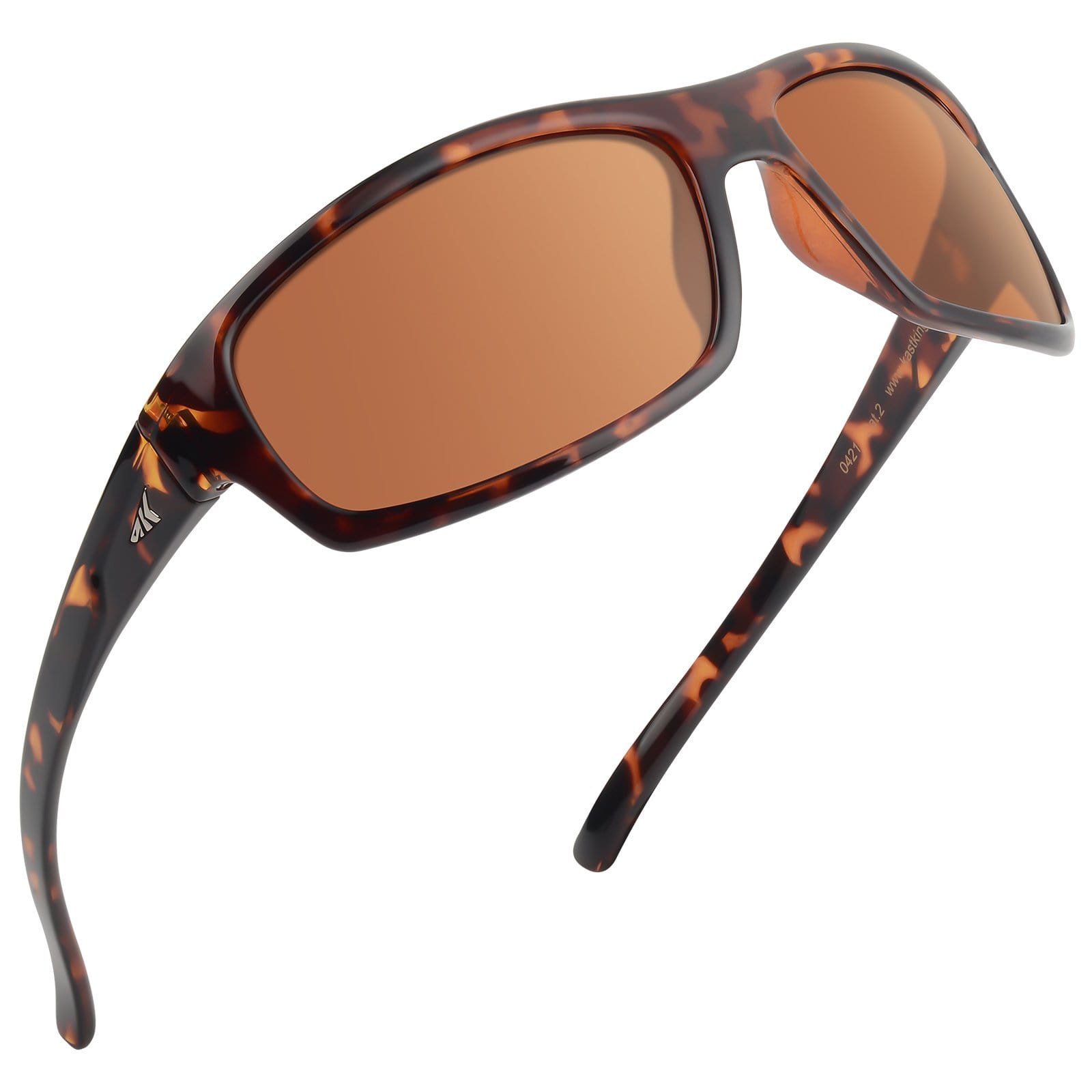KastKing Kateel Polarized Sport Sunglasses for Men and Women - Gloss  Demi/Copper