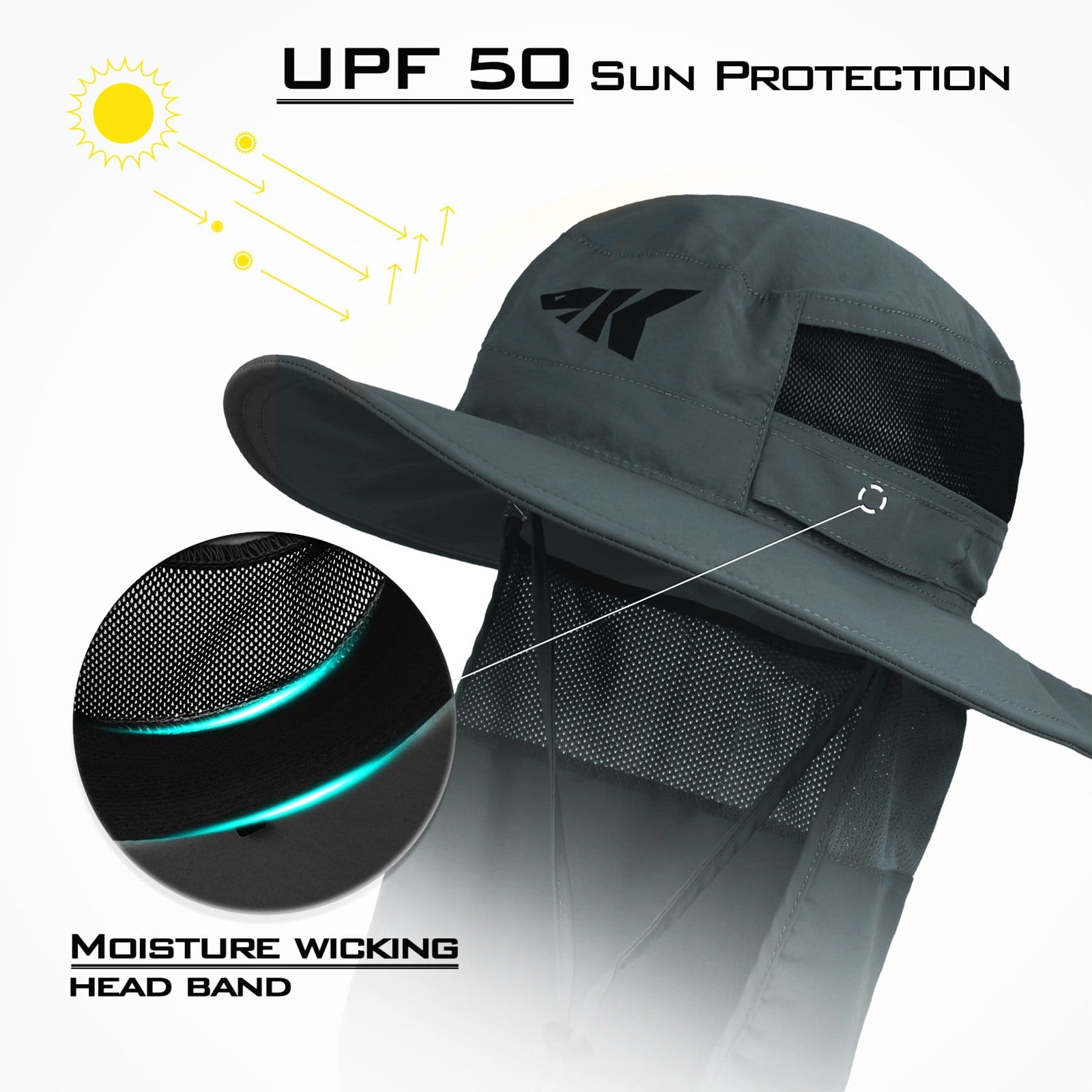 Fishing hats sun hats sun protection sunscreen and breathable