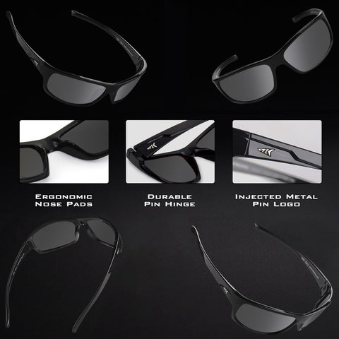 KastKing Kateel Polarized Sport Sunglasses for Men and Women