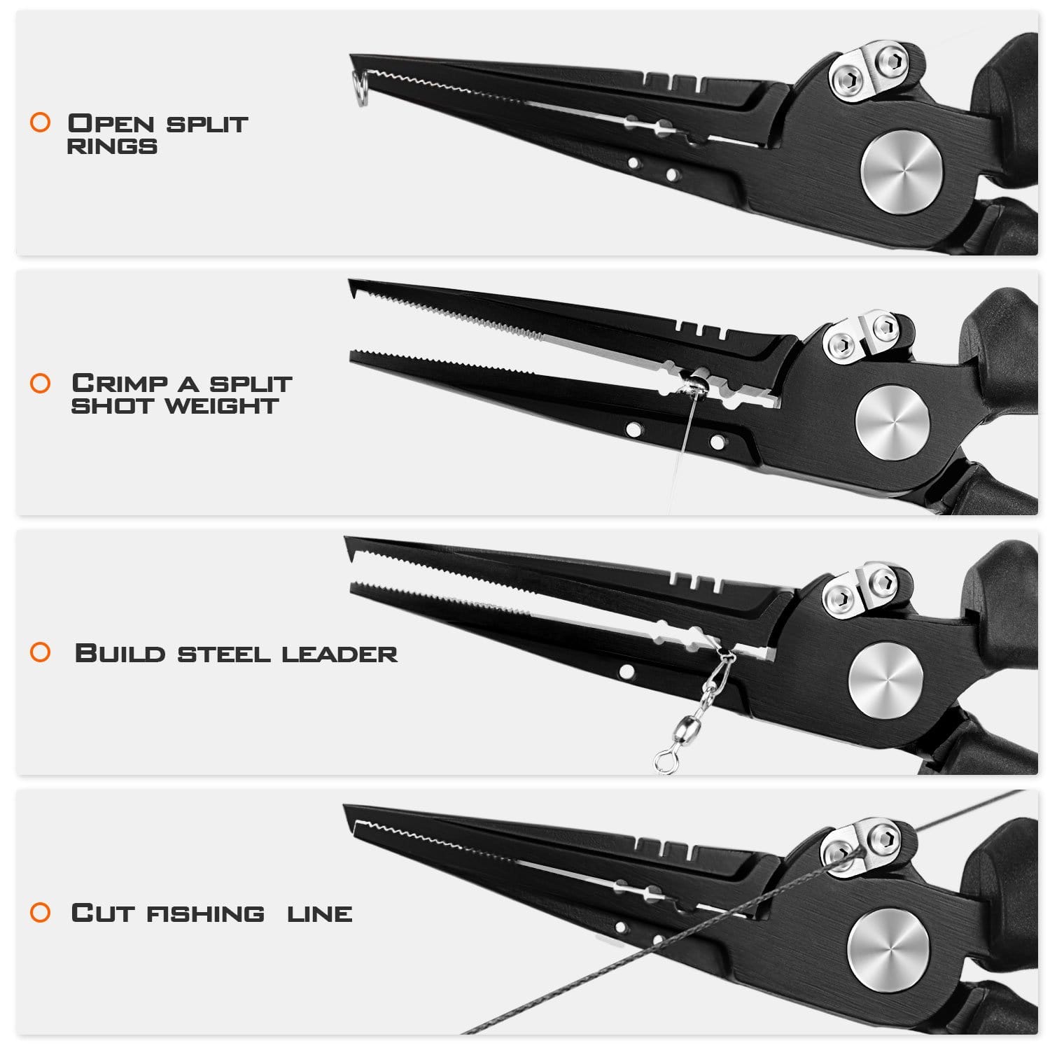 Snow Peak Carp AC-116 Split Ring Opener Scissors 110mm 17 grams (1258 Snow Peak Carp AC-116 Split Ring Opener Scissors 110mm 17 grams (1258