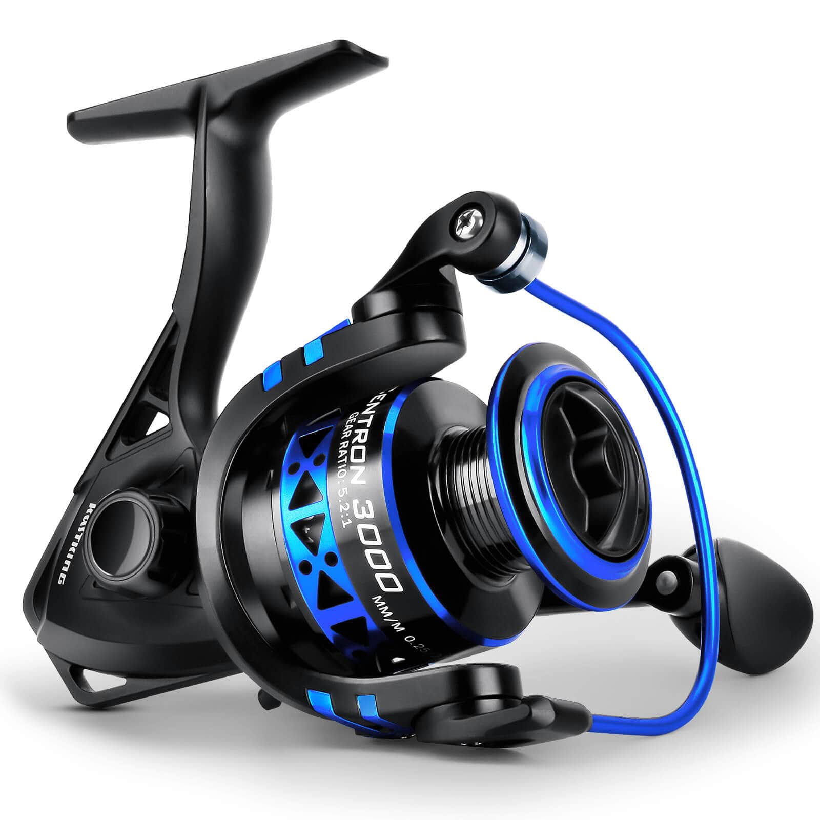 cheap kastking spin fishing reels KastKing Centron & Centron Lite Spinning Reels for Ice Fishing Black / 5000 / 5.2:1