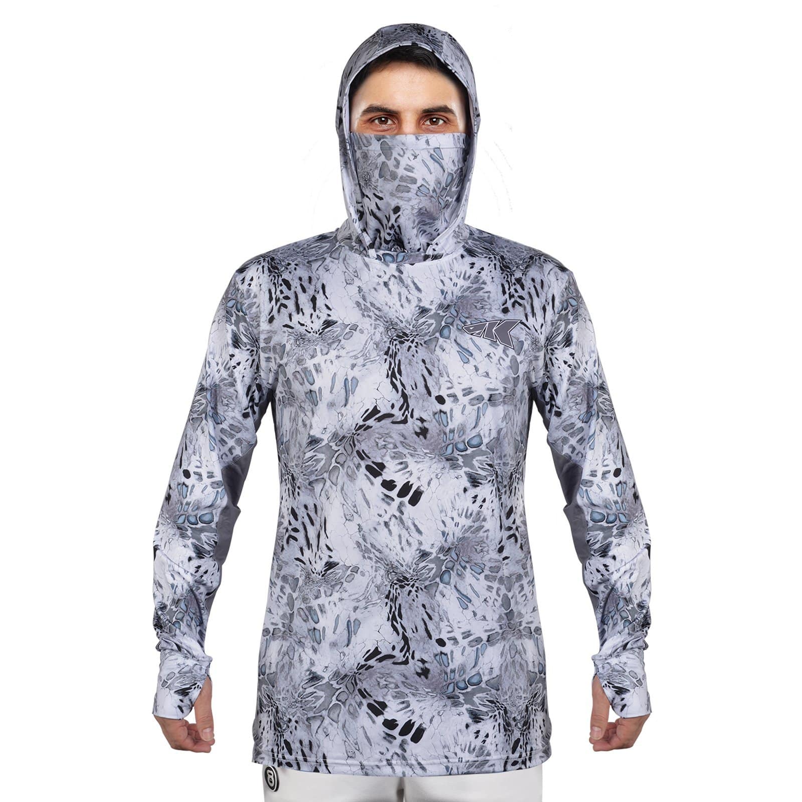 KastKing Men's Hoodie Shirt UPF 50 Sun Protection Long Sleeve
