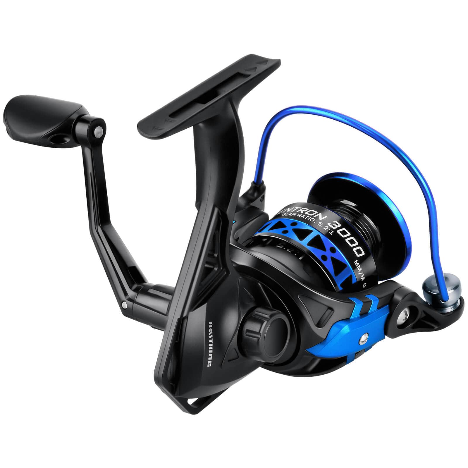KastKing Summer and Centron Spinning Reels, 9 +1 BB Light Weight, Ultra  Smooth Powerful, Size 500 is Perfect for Ultralight/Ice Fishing. Style: E:  Centron 5000 
