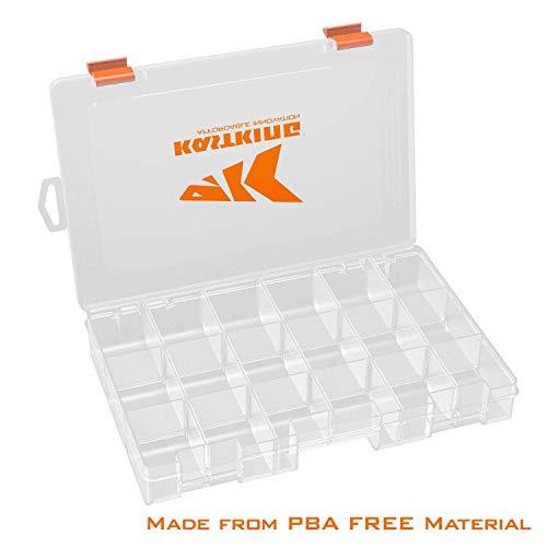 KastKing Utility Tackle Boxes Orange / 2 / 3600 (10.8 x 7.25 x 1.65) KastKing Utility Tackle Boxes Orange / 2 / 3600 (10.8 x 7.25 x 1.65)