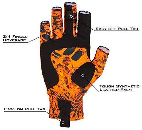 Winter Sublimation Design Mens Womens Best Hunting Sports Gloves