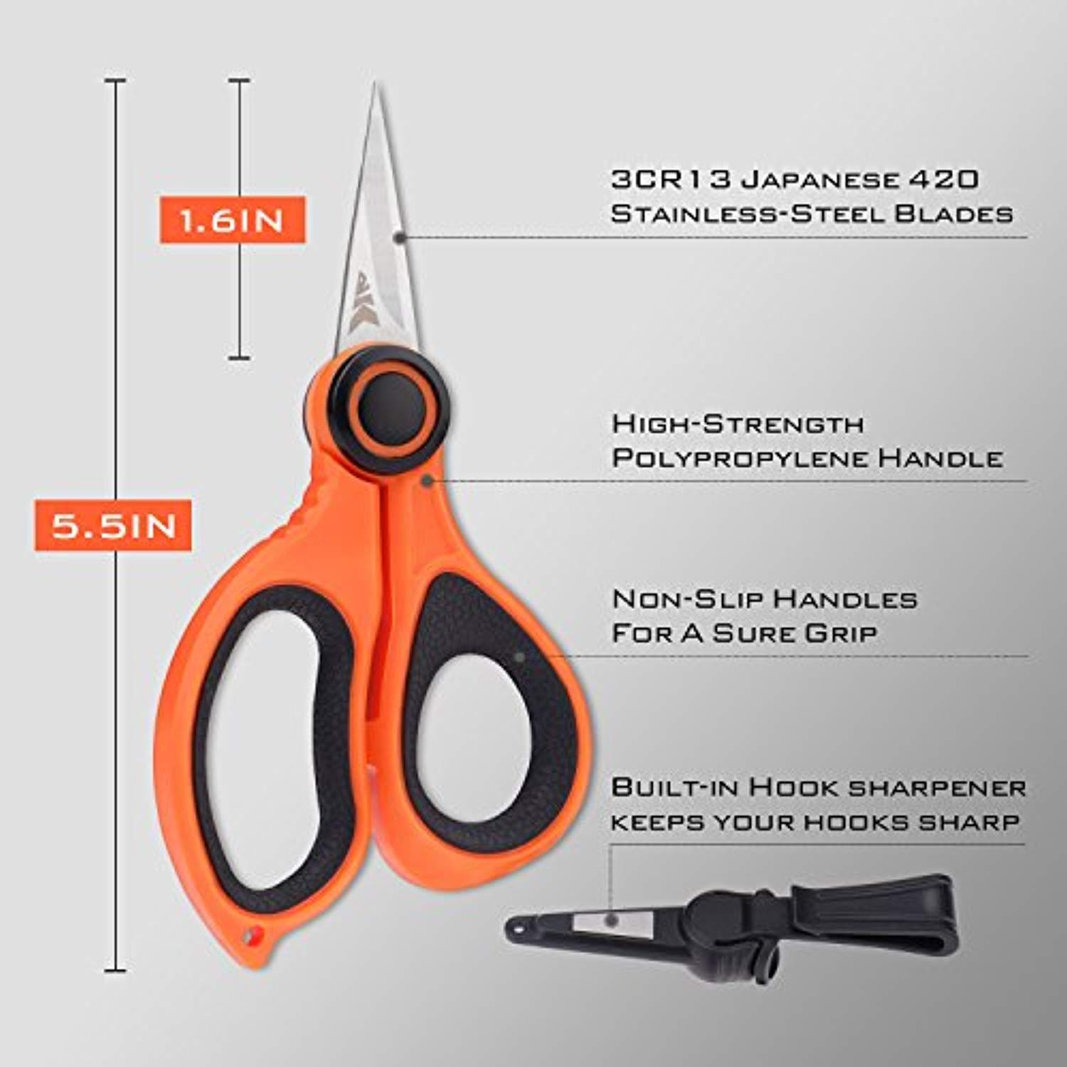 Generic 3 in 1 Fishing Scissor, 3 in 1 Fishing Line Shears Portable for  Fishing Lover for Fishing Tackle for Fisherman for Cutting Fishing Line :  : Bags, Wallets and Luggage