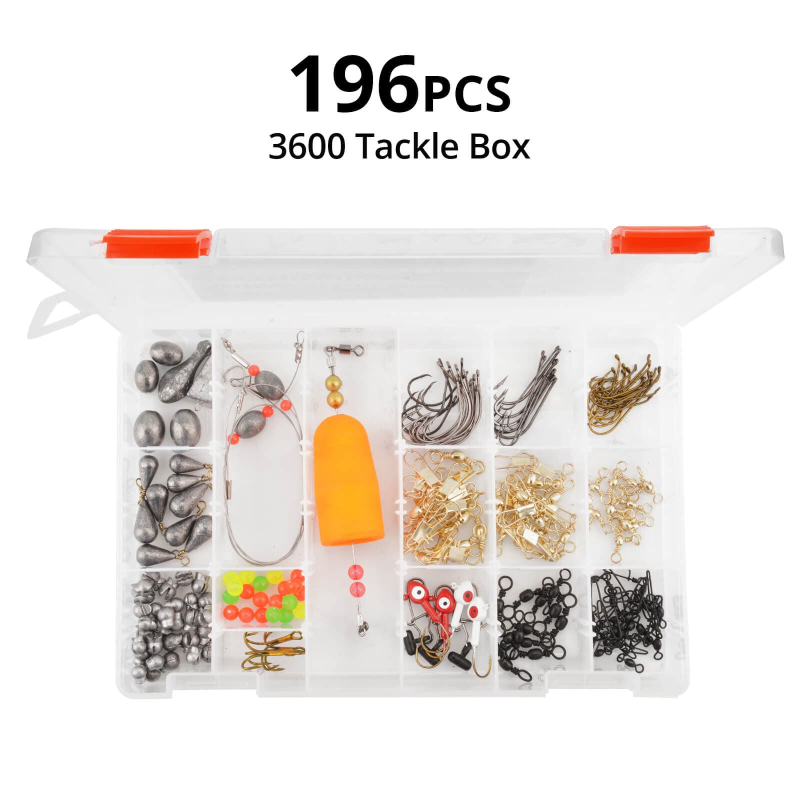 226pcs Saltwater Fishing Tackle Kit with Tackle Box Nepal