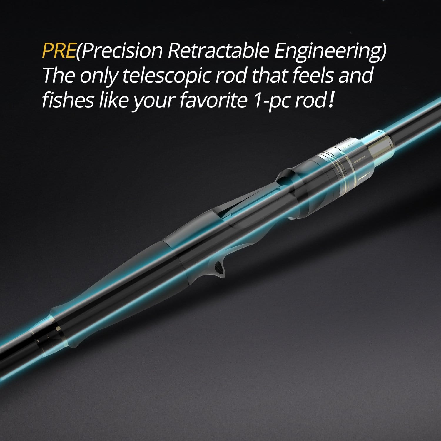 Carbon Fiber Telescopic Fishing Rod Fishing Gadget Tackle Set Fresh/Salt  Water