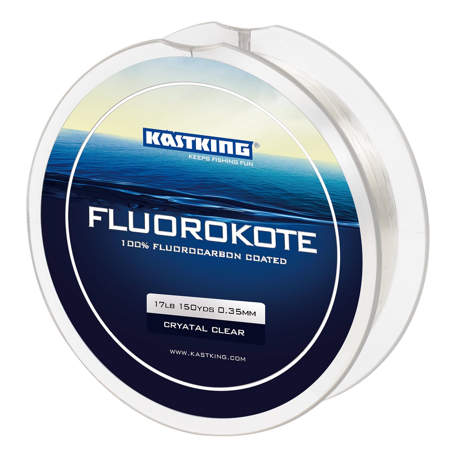 KastKing Kovert Fluorocarbon Fishing Line 50/200Yard 4-50lb Clear