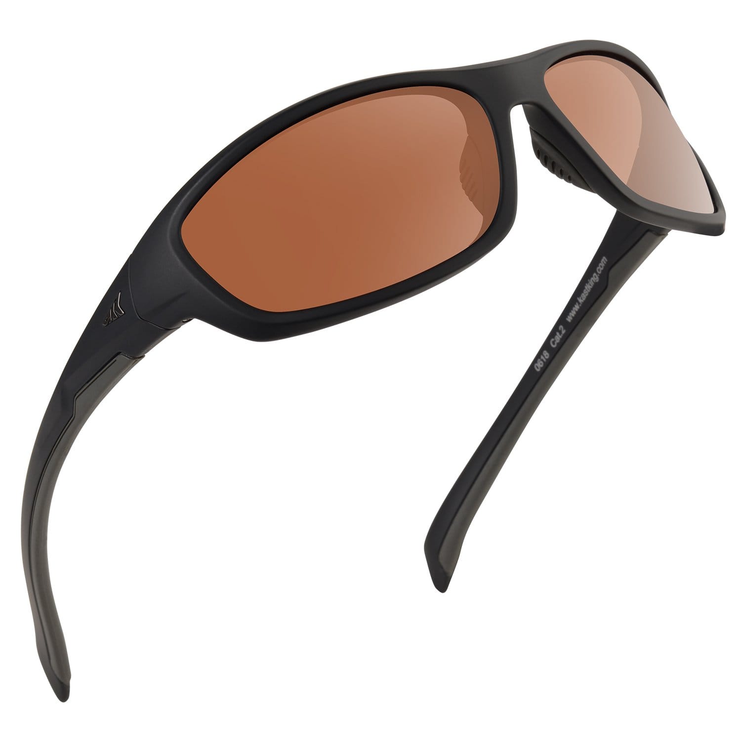 KastKing Hiwassee Polarized Sport Sunglasses for Men and Women - Matte  Blackout | Copper