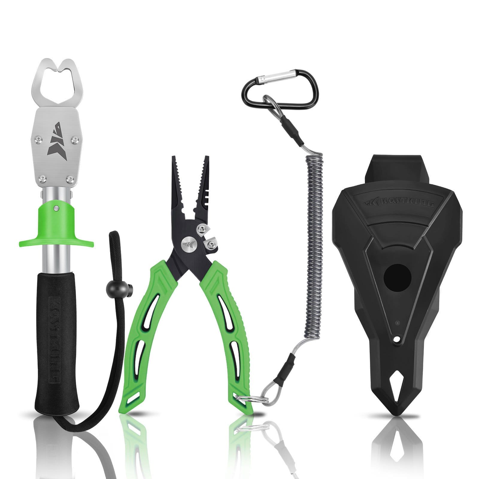 Strong Bite Force Durable Multifunctional Compact Fishing Pliers